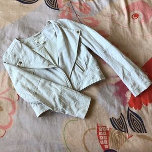 HM Oatmeal Moto Jacket